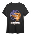 Camiseta Dragon Ball Kamesennin Patada Negro