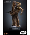 Star Wars Episode V Movie Masterpiece 1/6 Chewbacca with Disassembled C-3PO