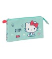 Estuche Portatodo Triple Hello Kitty Sea Lovers