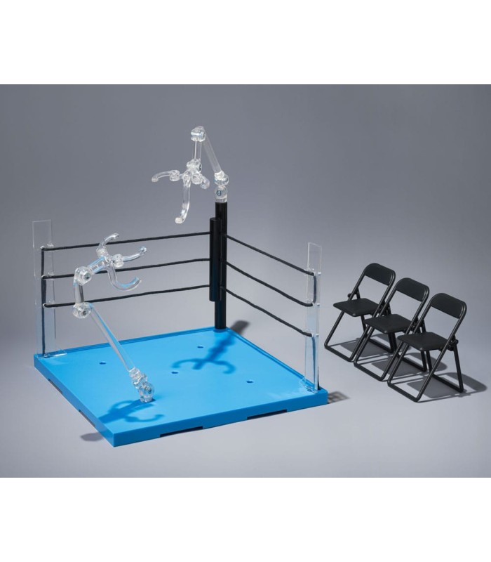 Act Ring (Neutral Corner) & Folding Chair Set For SH Figuarts Tamashii Stage