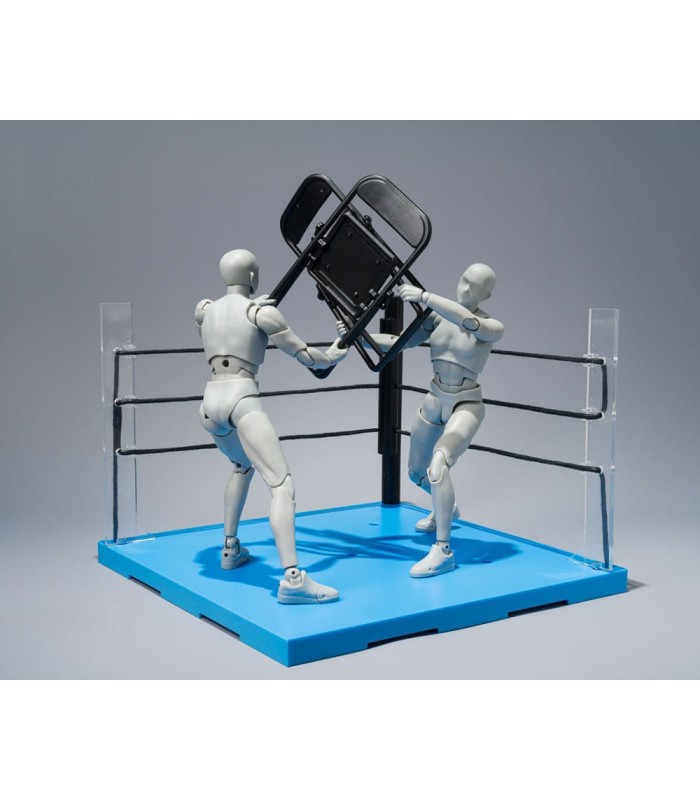 Act Ring (Neutral Corner) & Folding Chair Set For SH Figuarts Tamashii Stage