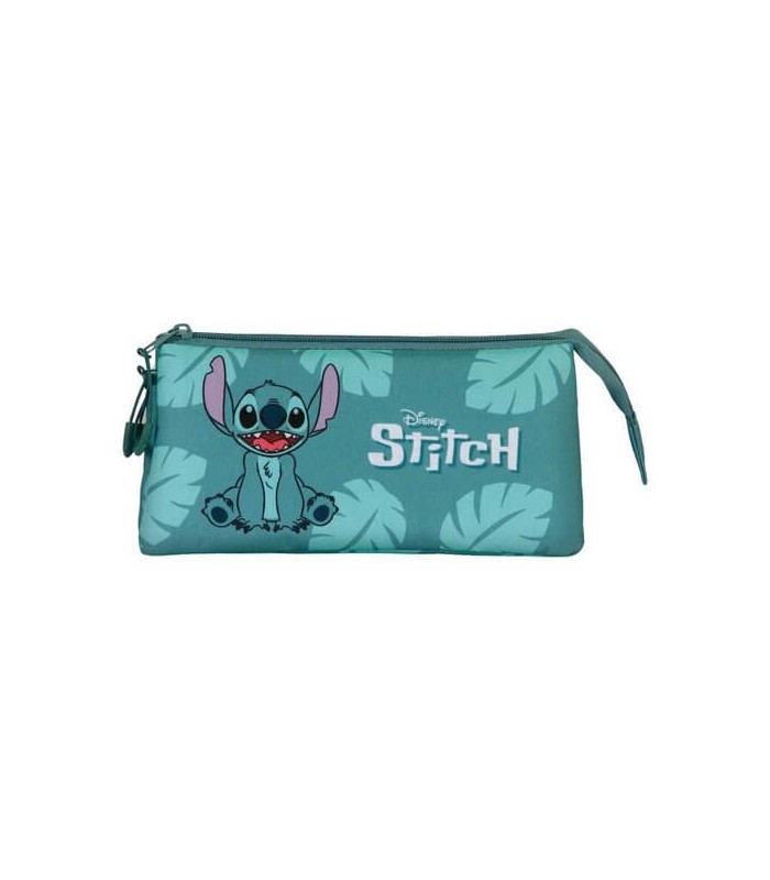 Estuche Portatodo Triple Lilo Y Stitch Sit