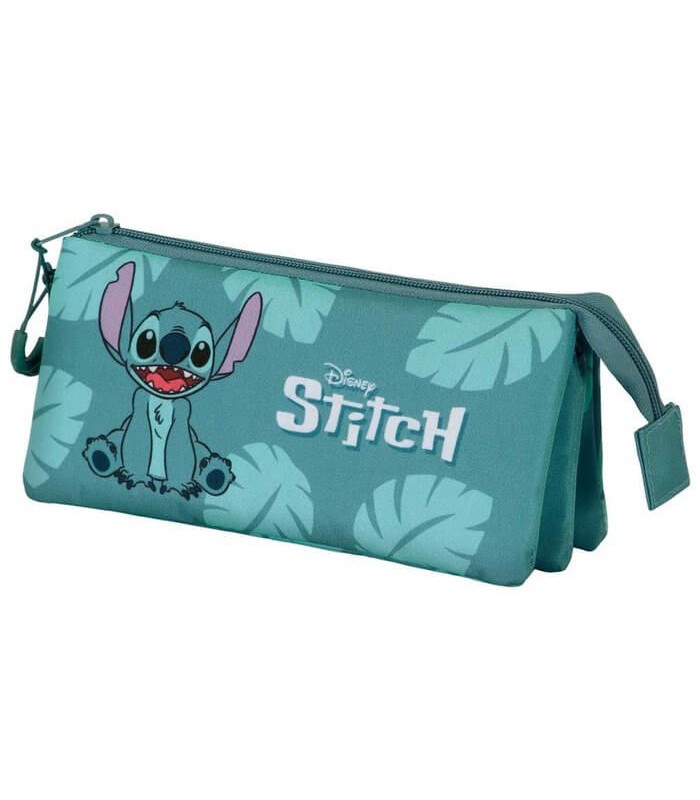 Estuche Portatodo Triple Lilo Y Stitch Sit