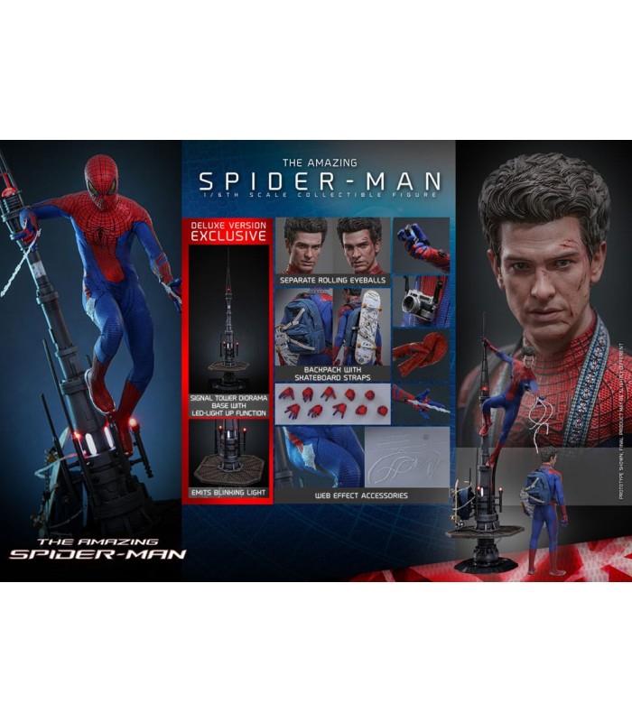 The Amazing Spider-Man Movie Masterpiece 1/6 Spider-Man (Deluxe Version)