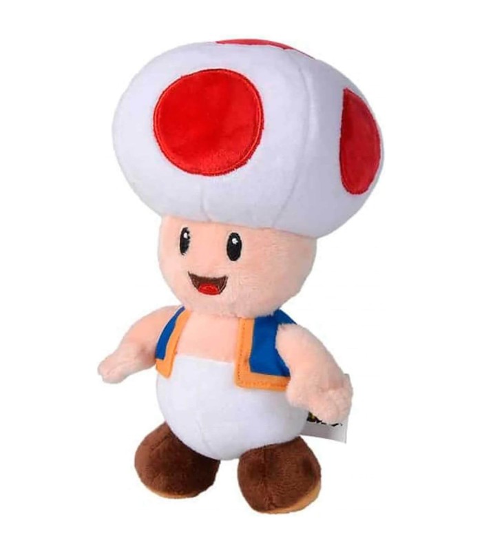 Toad Peluche 20 Cm Super Mario Nintendo