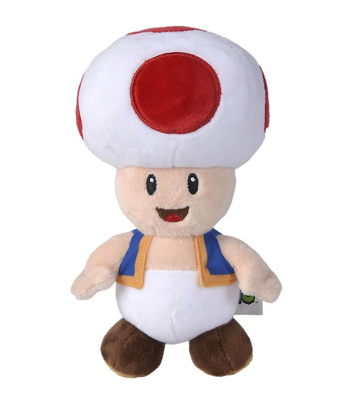 Toad Peluche 20 Cm Super Mario Nintendo