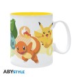 POKEMON Taza 460 ml Pikachu y Starters