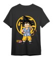 Camiseta Dragon Ball GT Goku Negro Infantil