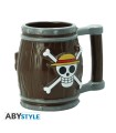 One Piece Taza 3D Barril