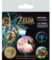 PACK CHAPAS THE LEGEND OF ZELDA BREATH OF THE WILD THE CLIMB