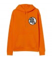 Kame Senin Logo Sudadera Capucha Naranja Chico Dragon Ball