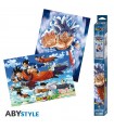 Dragon Ball Super Set de 2 carteles de Chibi Goku y sus amigos (52 x 38)