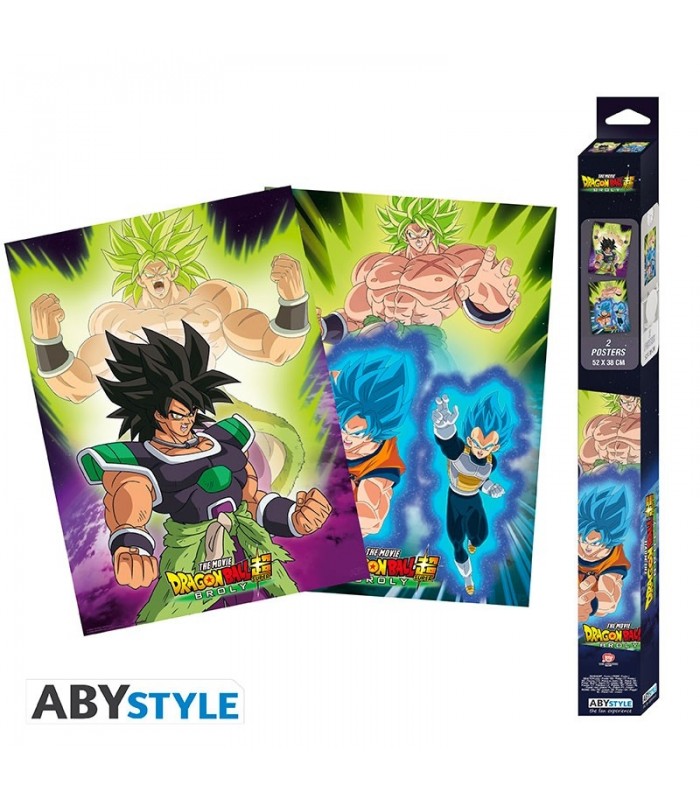 DRAGON BALL BROLY - Flexible mousepad - Broly VS Goku & Vegeta - Abysse Corp