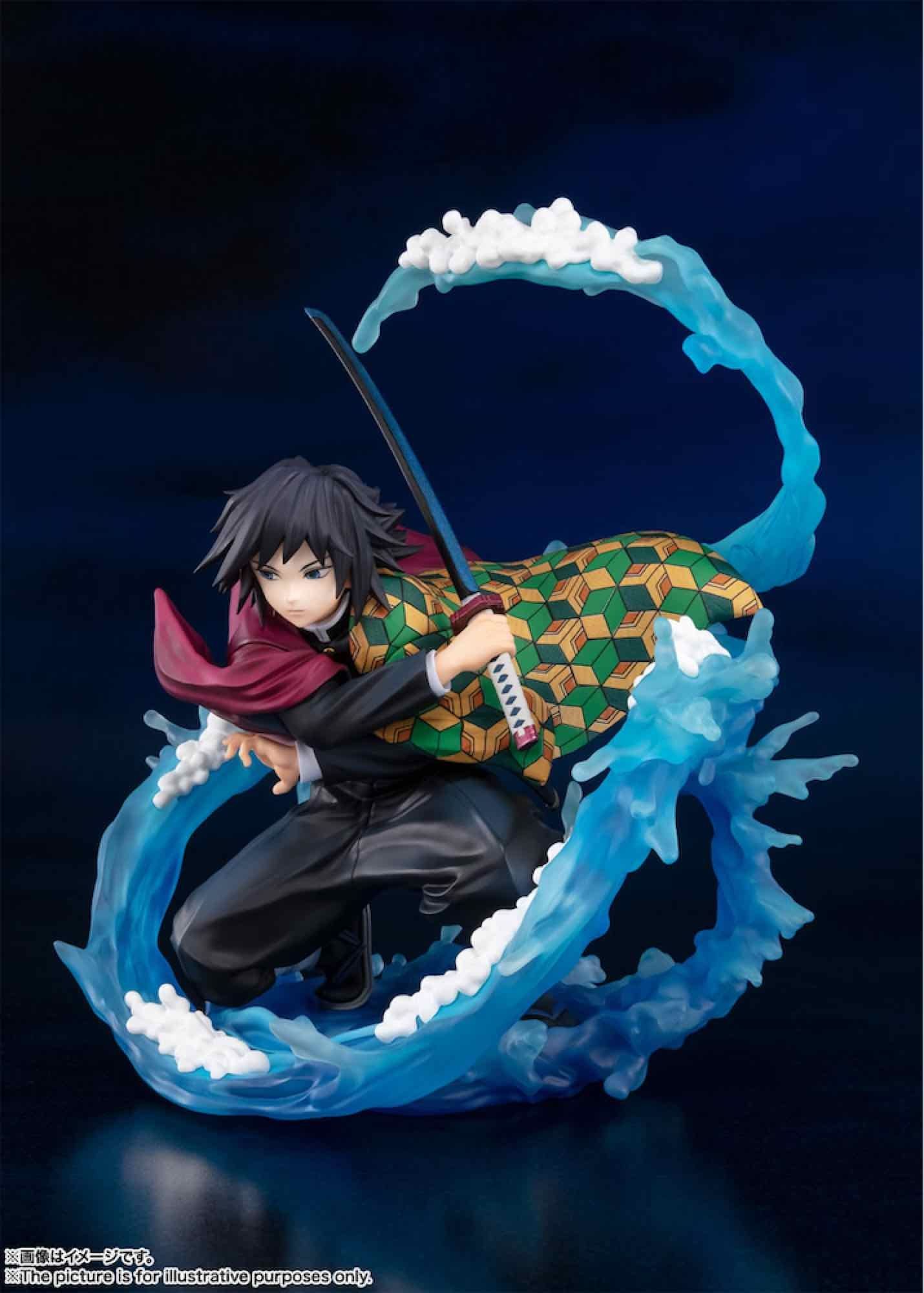 TOMIOKA GIYU WATER BREATHING KIMETSU NO YAIBA DEMON SLAYER FIGUARTS...