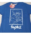 Camiseta Sasuke Azul Infantil