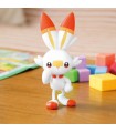 Pokemon Pokepla Collection Scorbunny Plastic Model