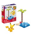 Pikachu's Beach Splash Mega Construx 79 Pcs Pokemon