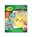 Libro para colorear + Stickers Pokémon