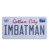 Batman Matrícula Gotham City