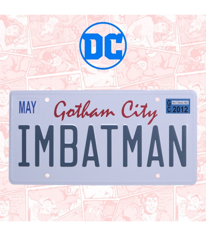 Batman Matrícula Gotham City