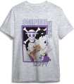 Camiseta One Piece Luffy Skull Gris Infantil