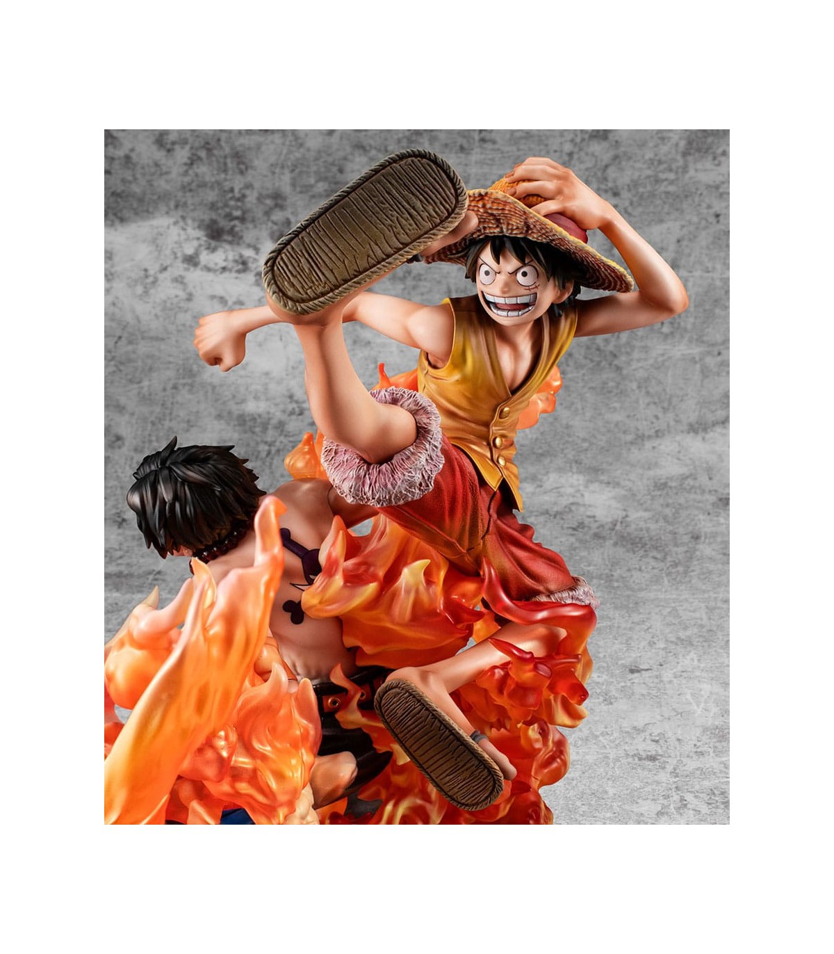 ONE PIECE - Luffy & Ace Bond between brothers -Statuette P.O.P.