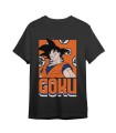 Camiseta Dragon Ball Goku Riendo Infantil