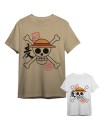 Camiseta One Piece Skull Blanco Infantil