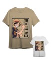 Camiseta One Piece Luffy Banco Infantil