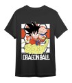 Camiseta Dragon Ball Adulto Negro Nube