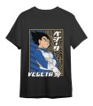 Camiseta Dragon Ball Vegeta Adulto Negro