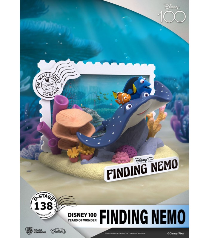 Disney 100th Anniversary Diorama D-Stage Buscando a Nemo