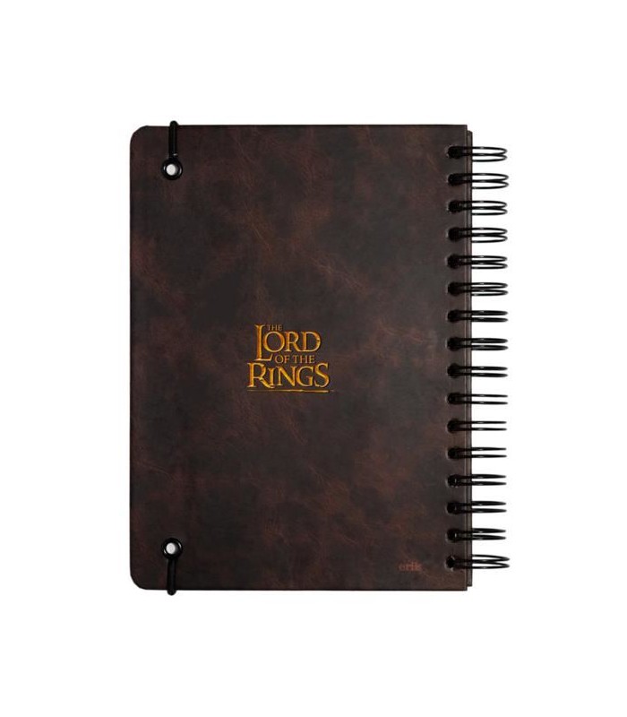 Cuaderno Tapa Forrada A5 El Señor De Los Anillos