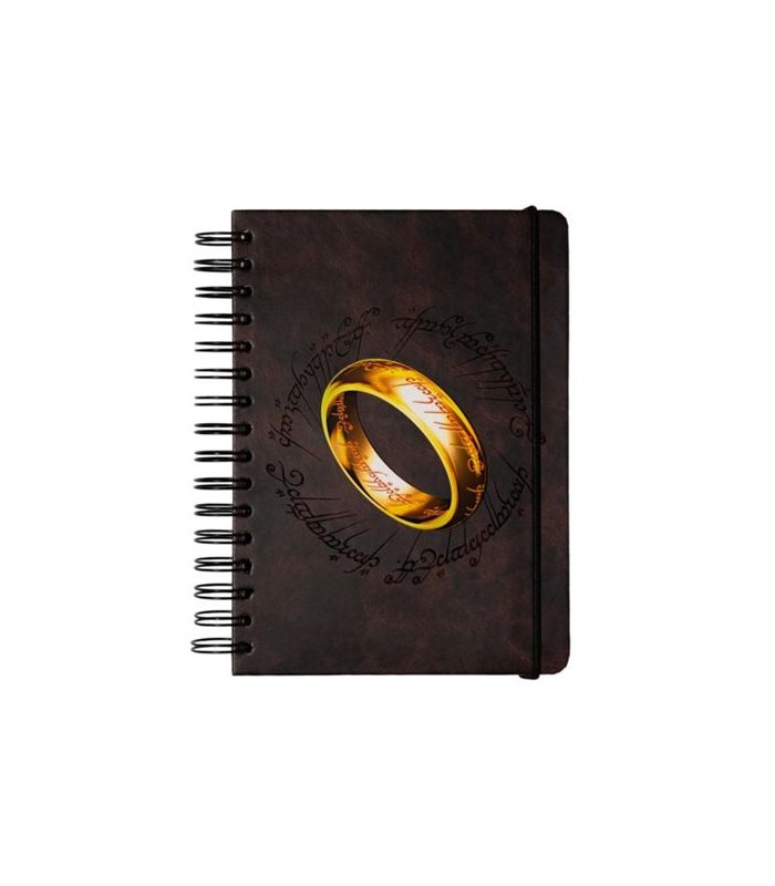 Cuaderno Tapa Forrada A5 El Señor De Los Anillos