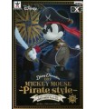 Mickey Mouse Black Disney Character DXF Pirate style